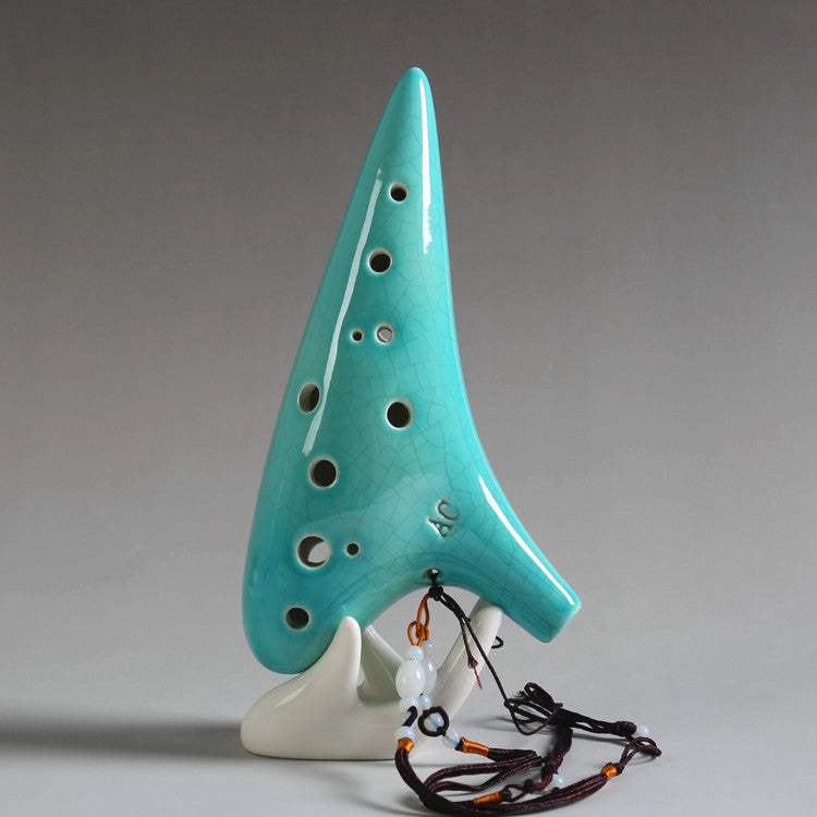 12 holes smoked ocarina - alto C