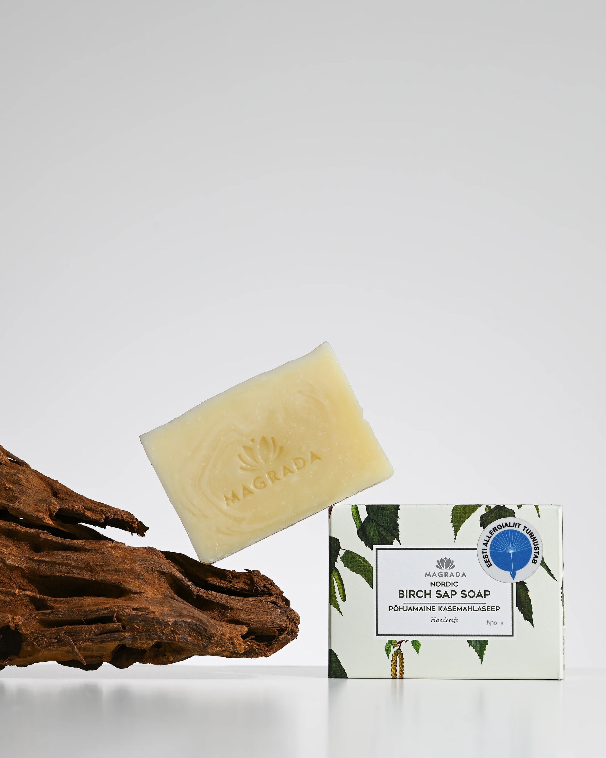 Organic nordic birch sap soap