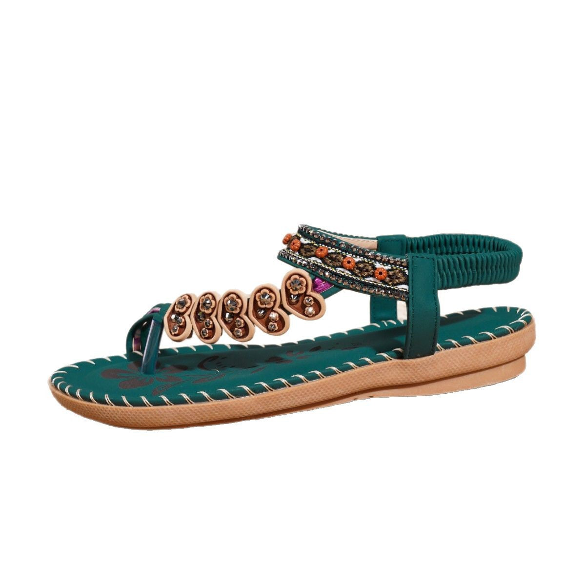Bohemian Daily Casual Summer Rhinestone Sandals