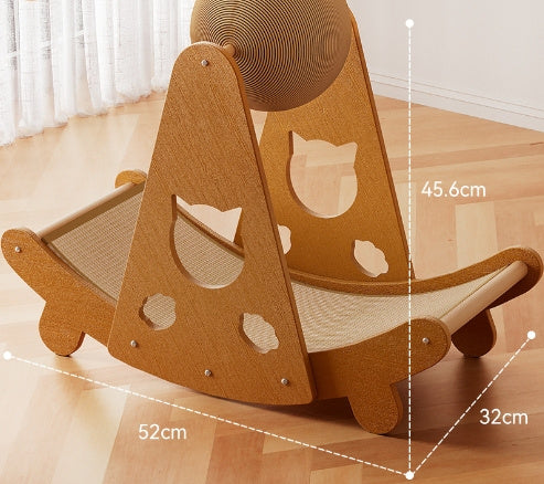 Sisal recliners, scratching boards & more, for cats - Mercazul