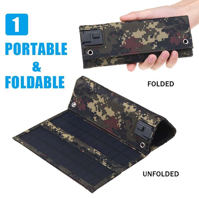 Outdoor solar panel folding bag - Mercazul