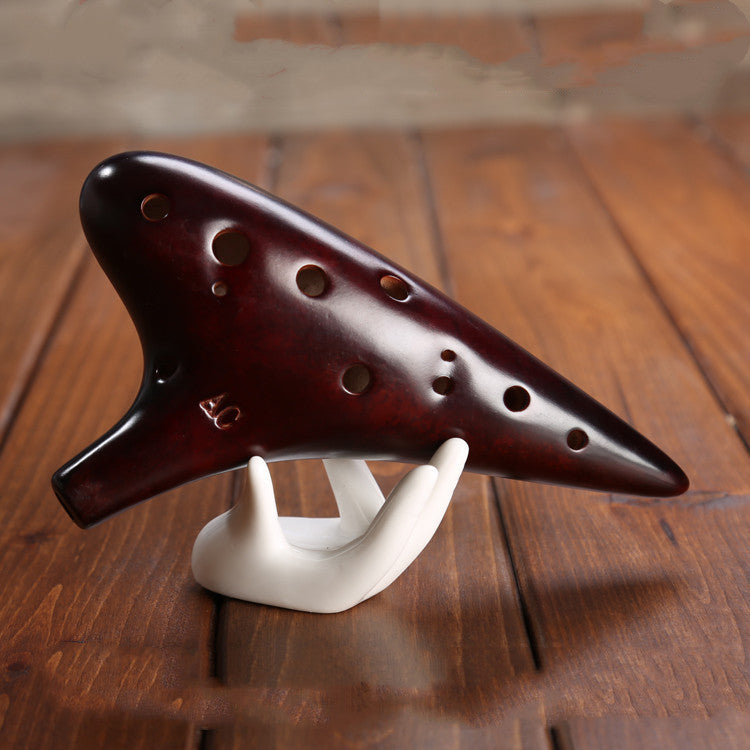 12 holes smoked ocarina - alto C