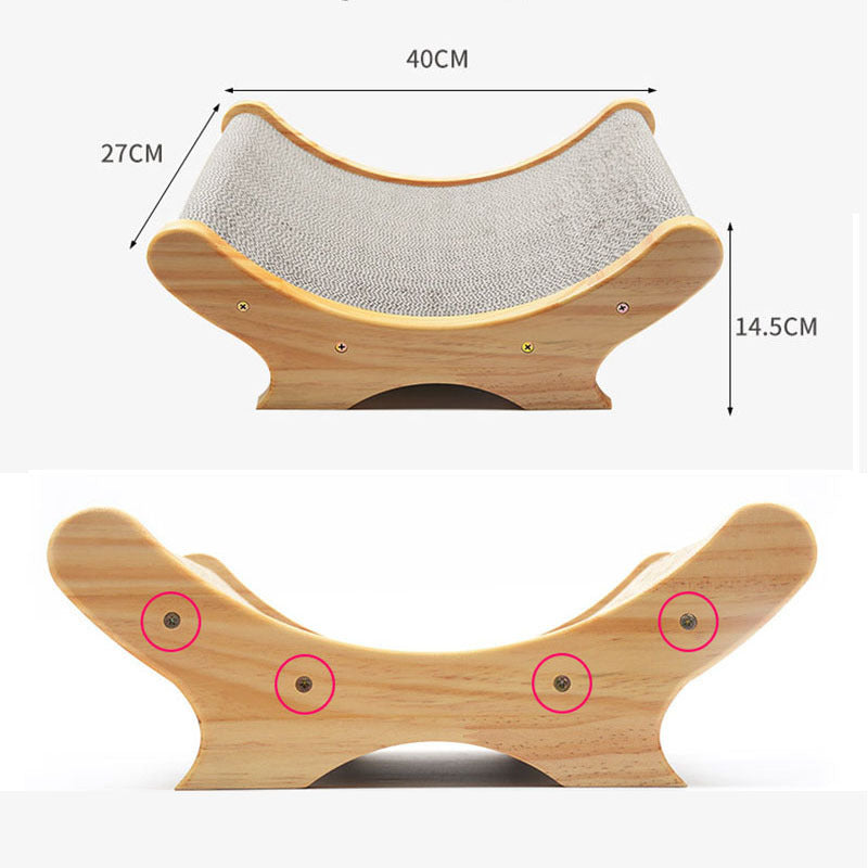 U-shaped toy bed for cats - Mercazul