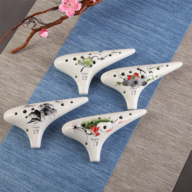 12 holes ocarina - high tone F