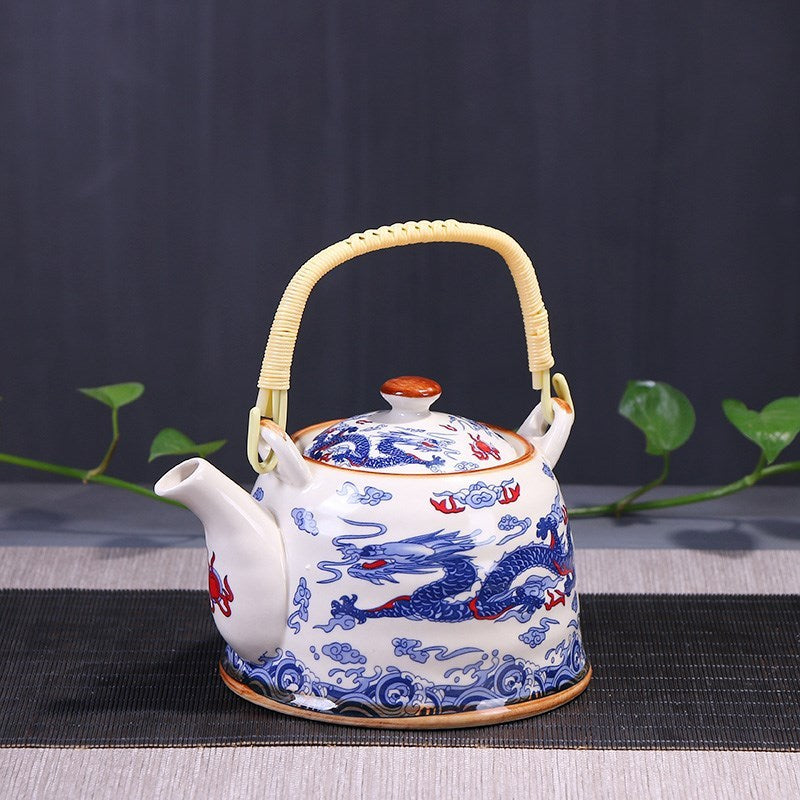 Japanese style porcelain teapot