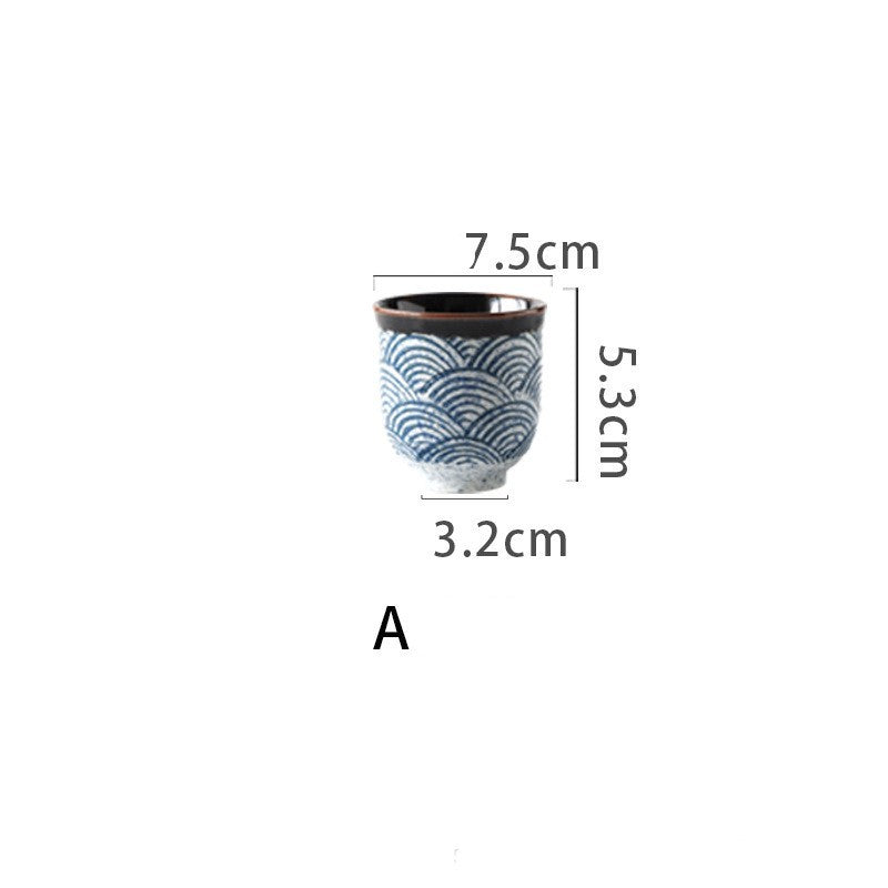 手描きの陶器ティーポット
