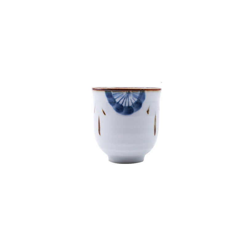 Retro hand painted teapot set