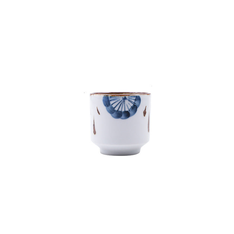 Retro hand painted teapot set