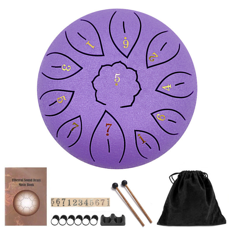 6-inches 11-tones ethereal drums