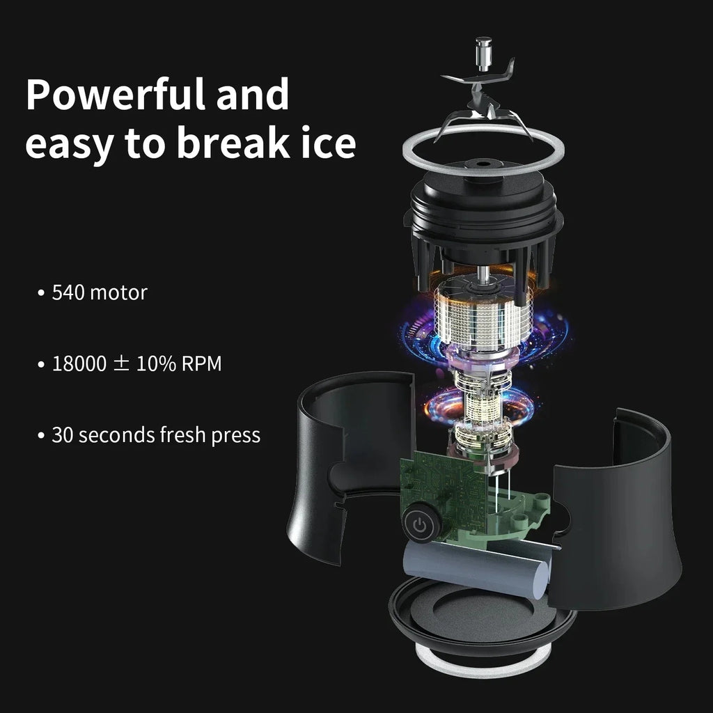 Portable fruit blender - Mercazul