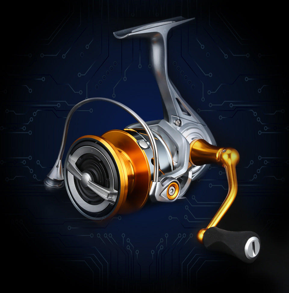 Full metal cast fishing reel