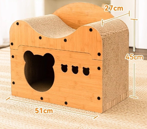 Sisal recliners, scratching boards & more, for cats - Mercazul