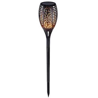 Solar Flame Flickering Garden Led Light Ip65 Outdoor Solar Tiki Torch Light Spotlights Landscape Decoration Led Lamp - Mercazul