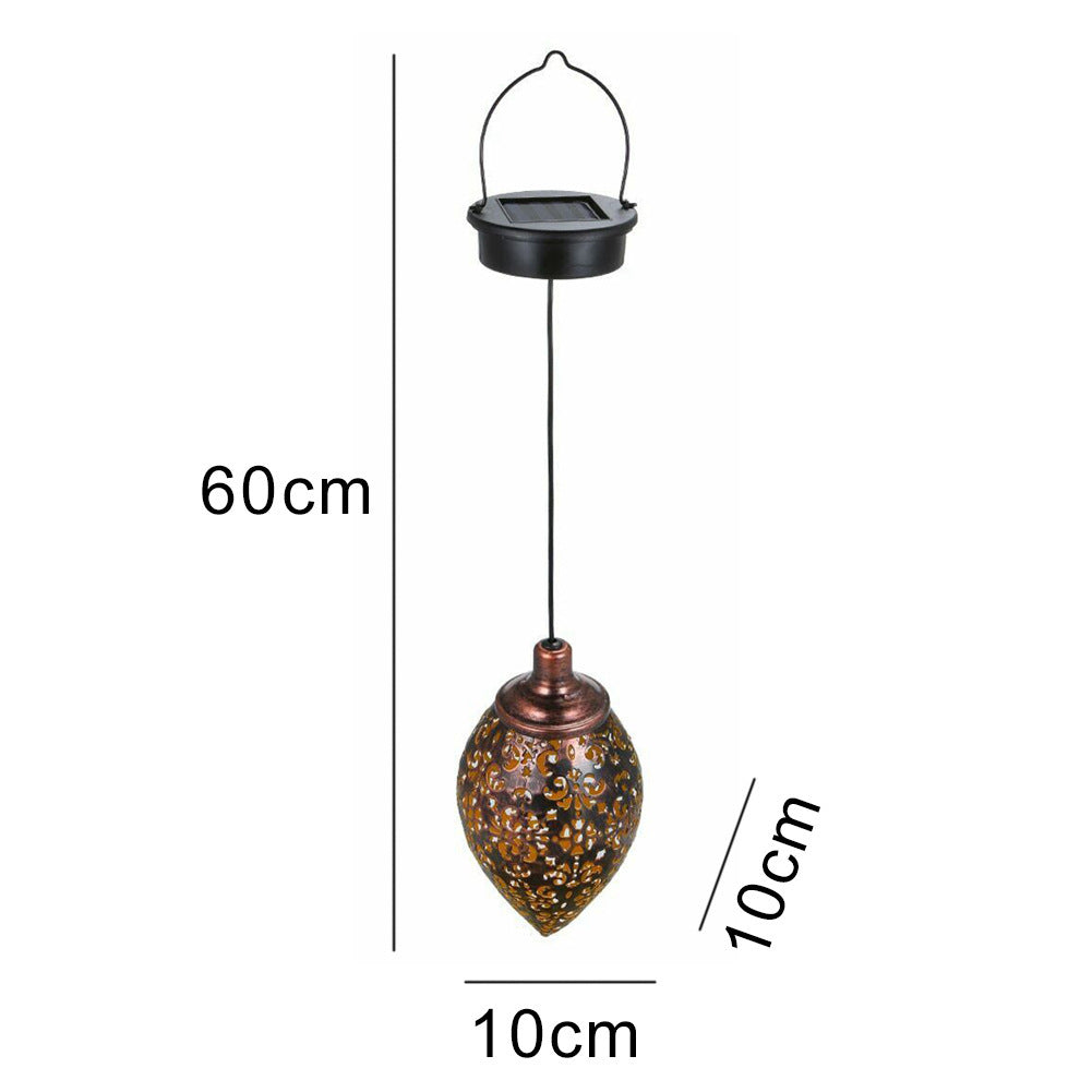 Outdoor waterproof solar hollow lamp - Mercazul