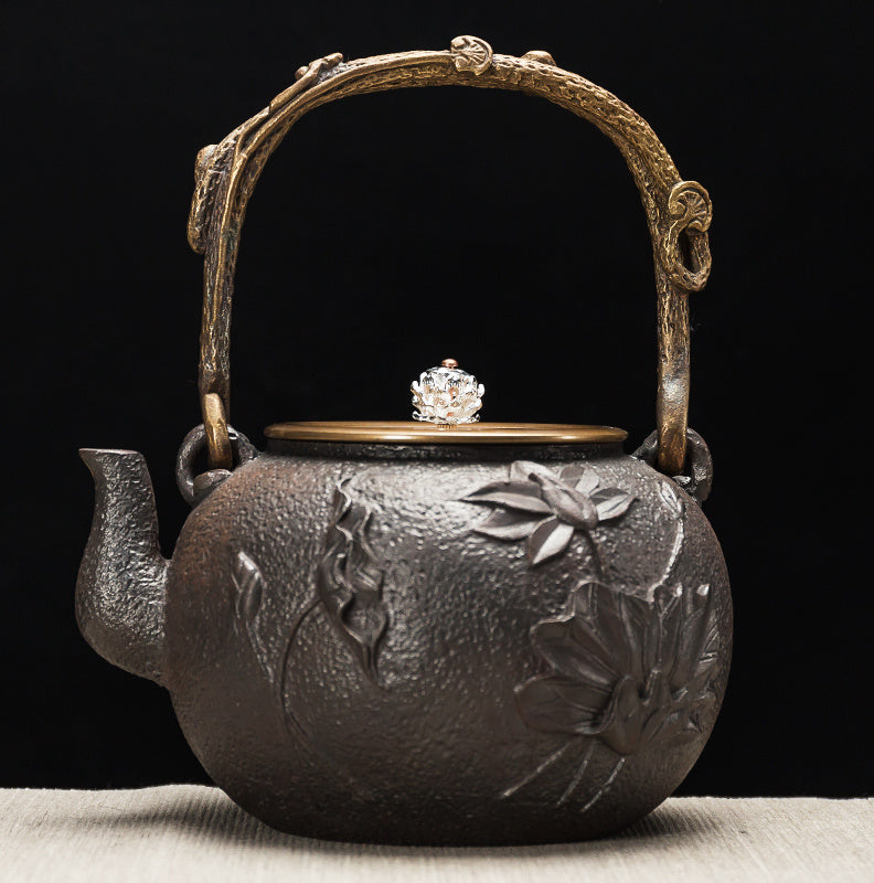 Red Cast Teapot Chifumi