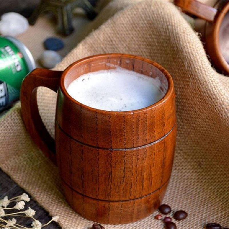 Beer wooden mug - Mercazul