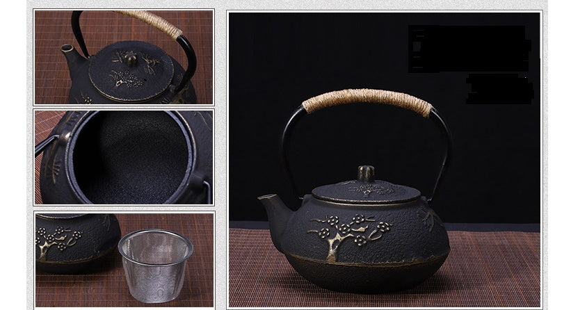 Japanese iron teapot