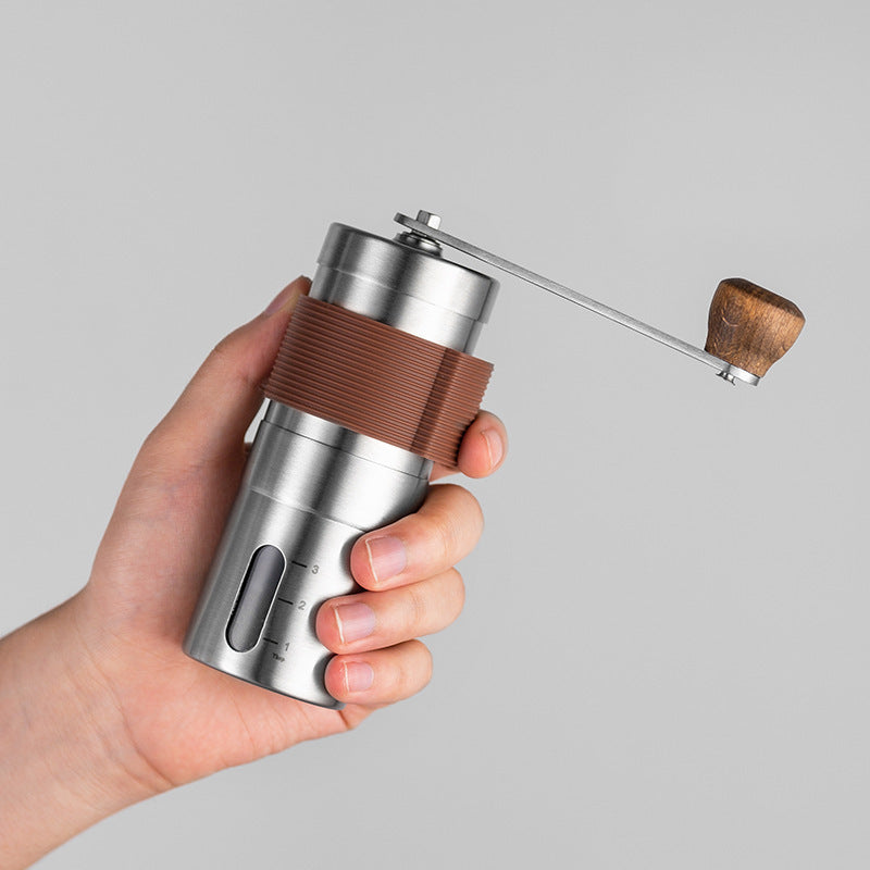 Stainless steel portable coffee grinder - Mercazul