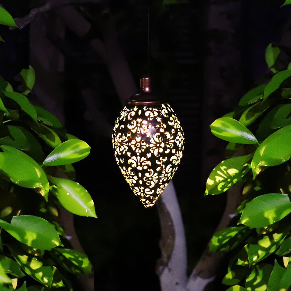 Outdoor waterproof solar hollow lamp - Mercazul