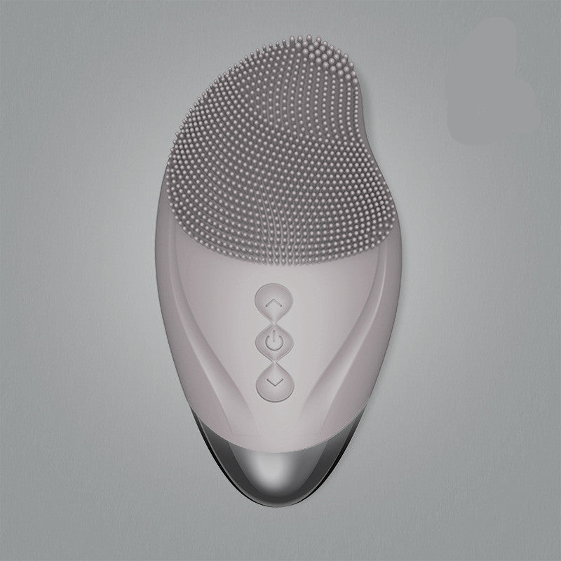 Heated electric silicone cleansing instrument - Mercazul