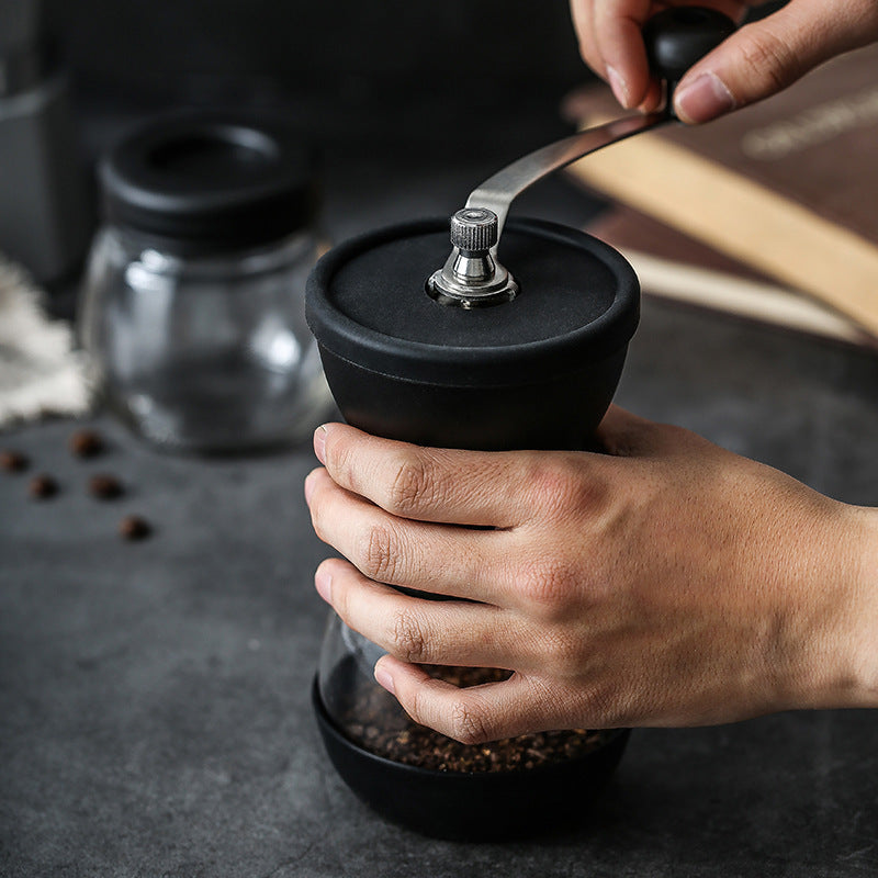 Portable glass coffee grinder - Mercazul