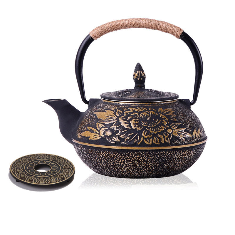 Red Cast Teapot Chifumi