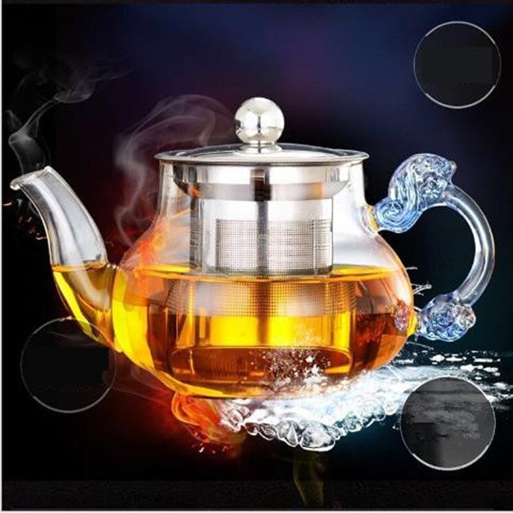Glass  teapot