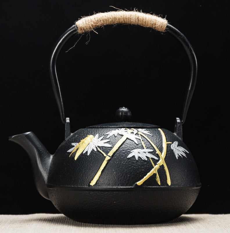 Red Cast Teapot Chifumi
