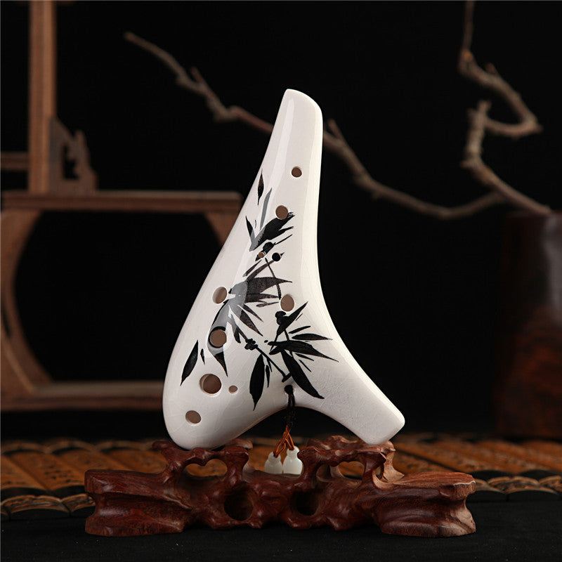 Hand painted ocarina
