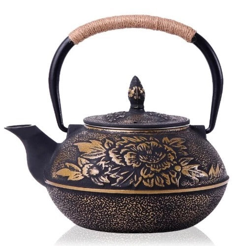 Red Cast Teapot Chifumi