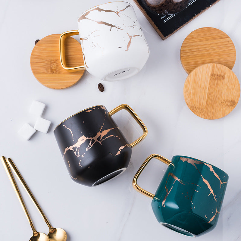 Marble pattern mug - Mercazul