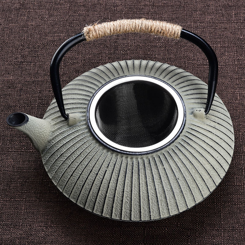 Red Cast Teapot Chifumi