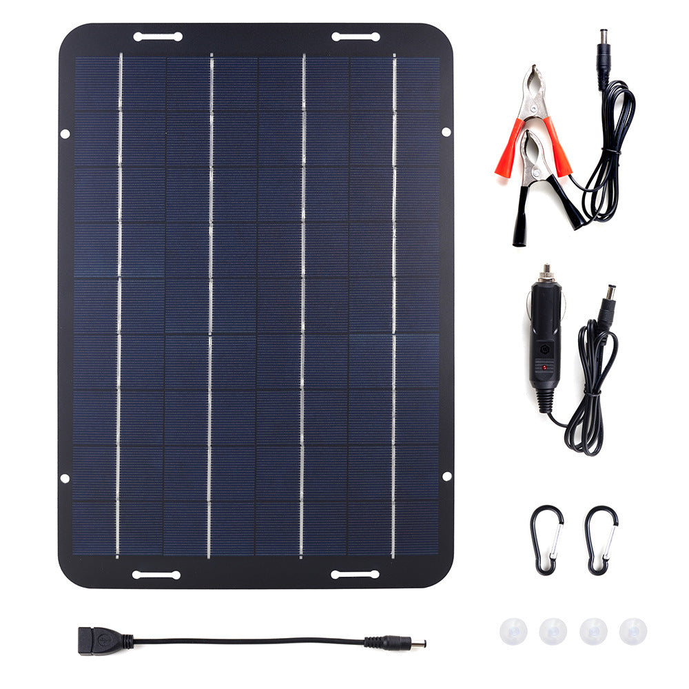Car battery solar charger