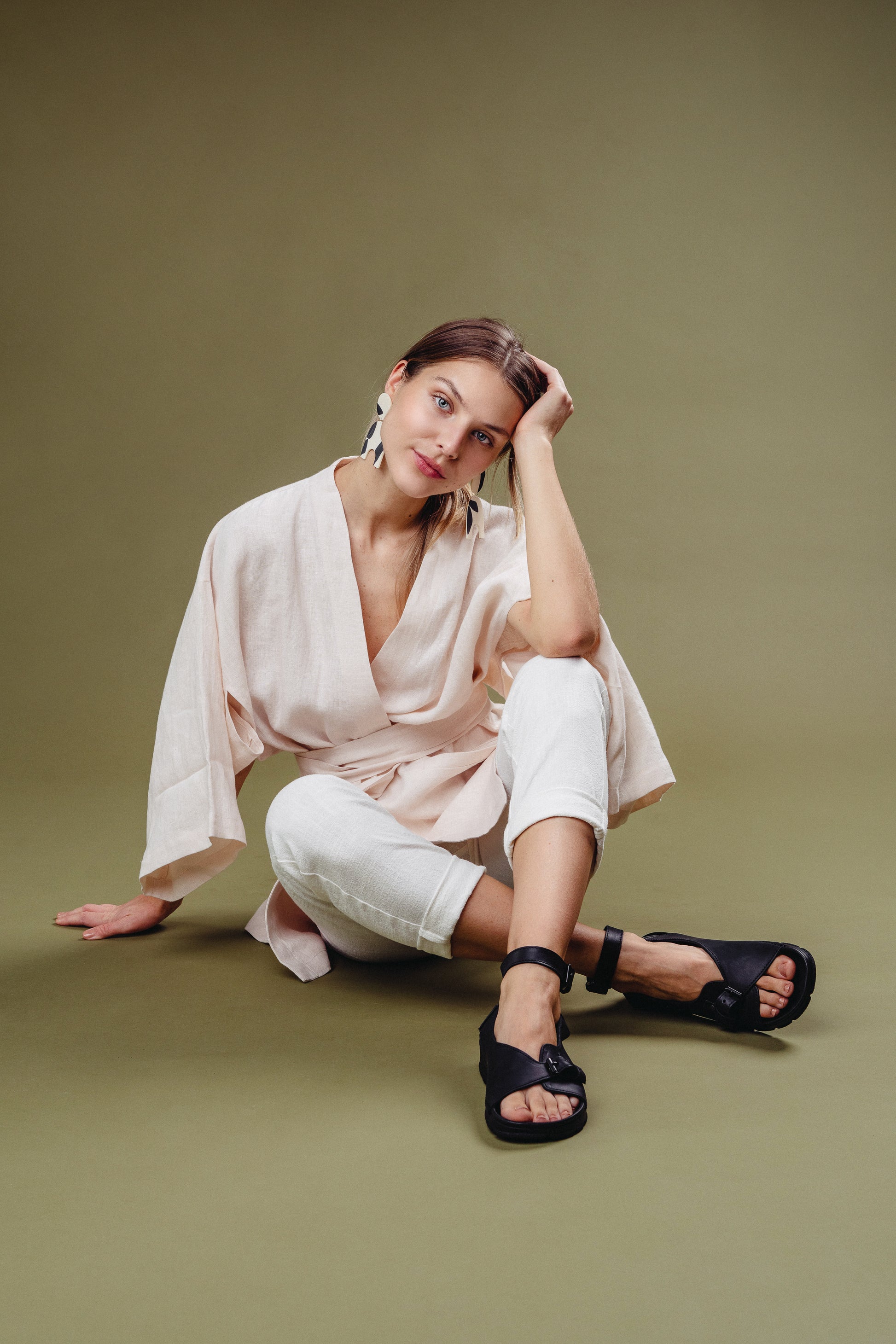 TOKU Athens sandals - Black