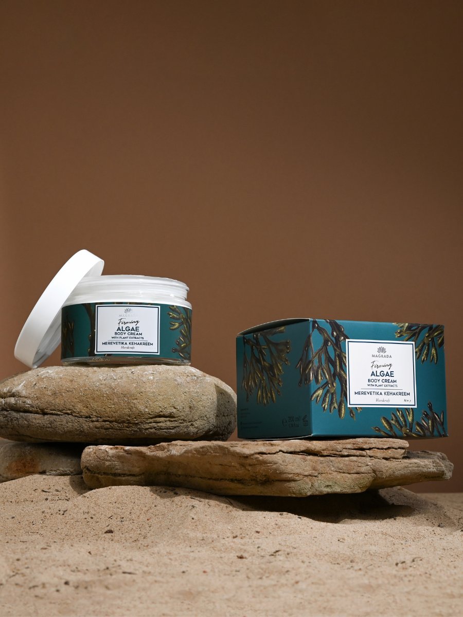 Firming algae body cream