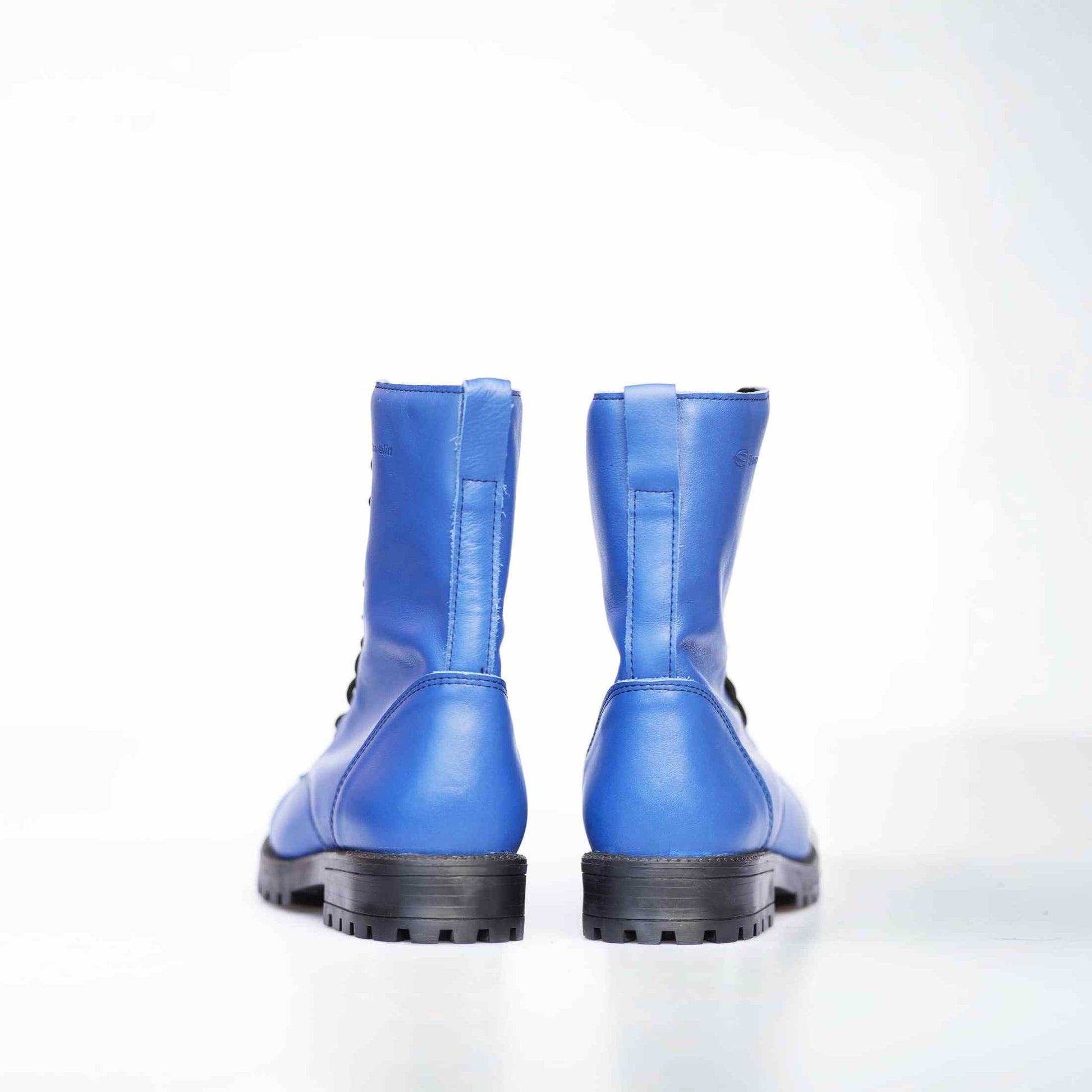 M77s style blue boots