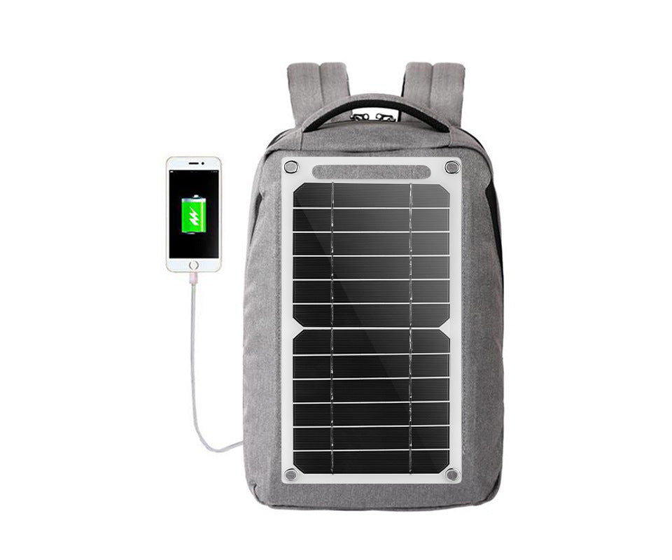 Solar cell phone charging panel