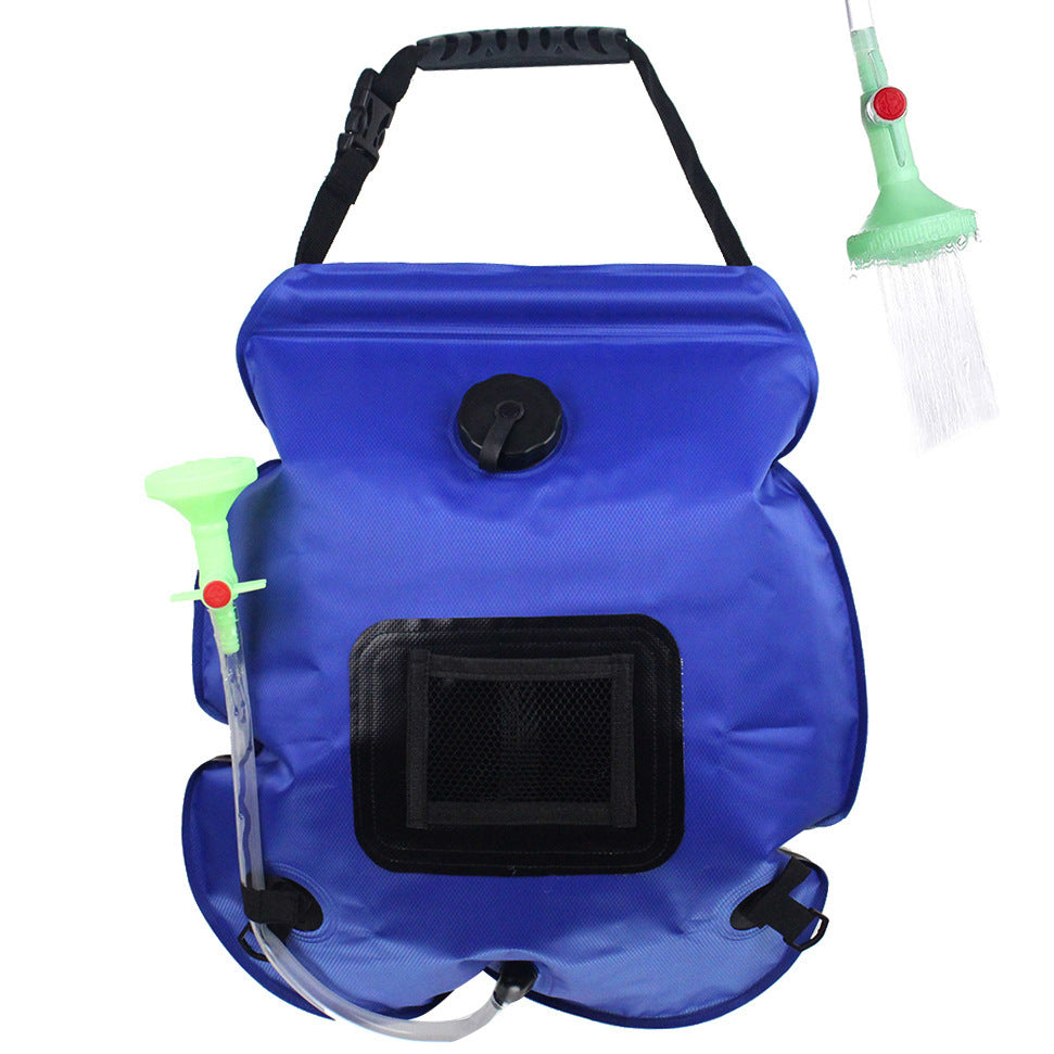 Solar shower bag