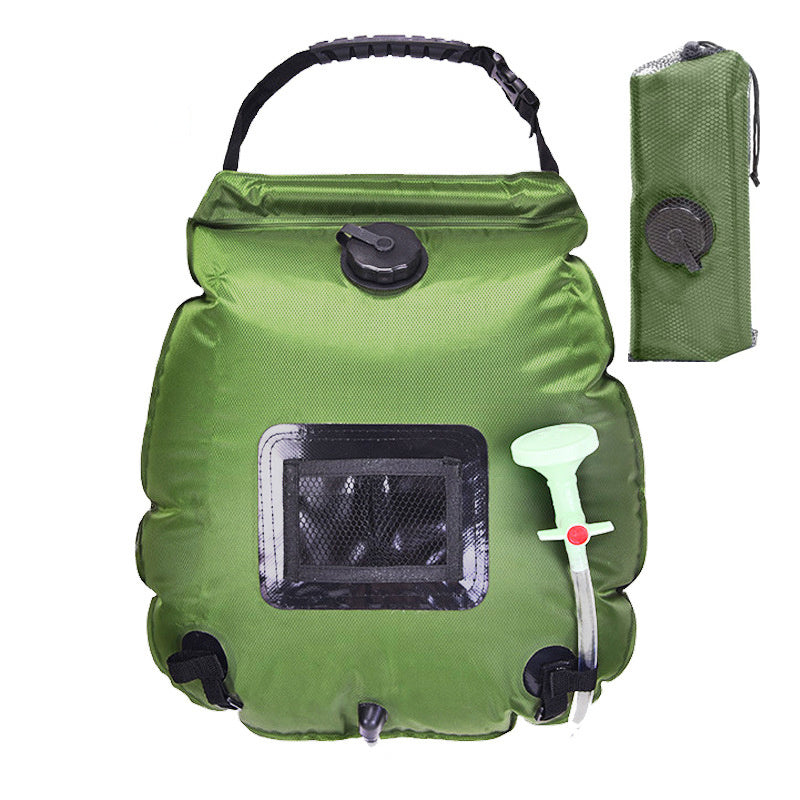 Solar shower bag
