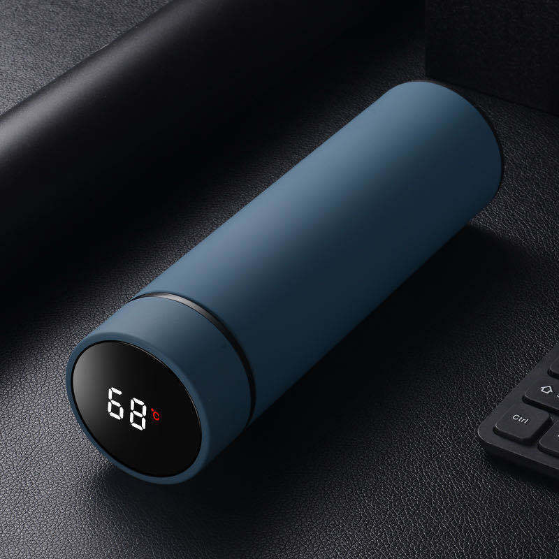 Stainless steel thermo blue