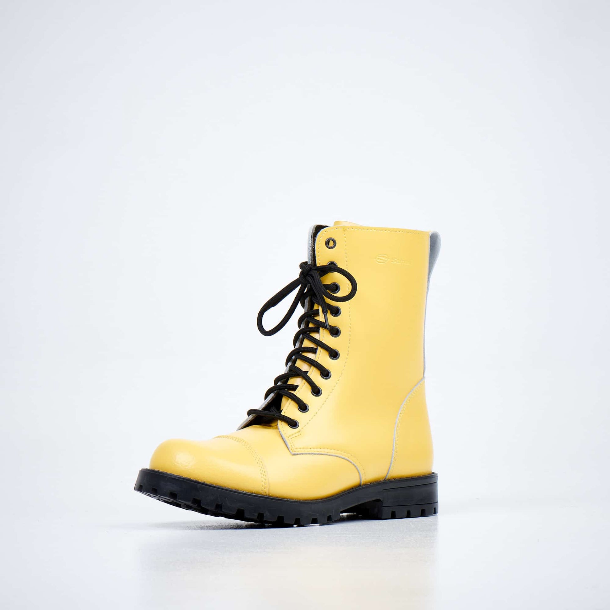 511 Yellow punk-style boot