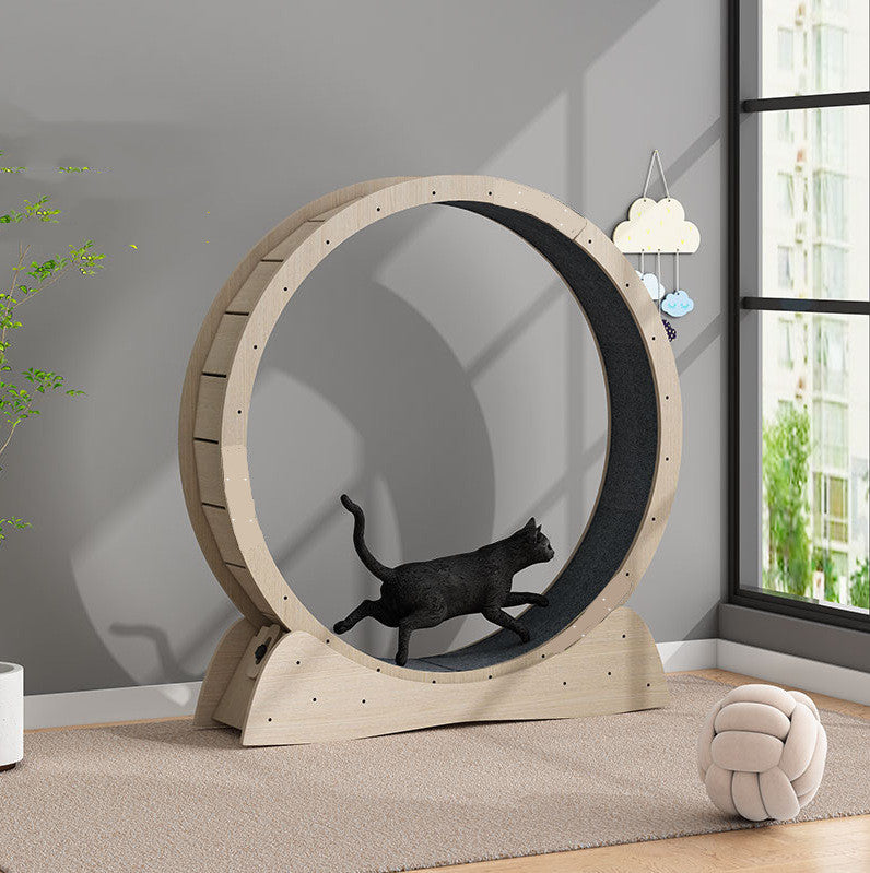 Silent treadmill roller for cats - Mercazul