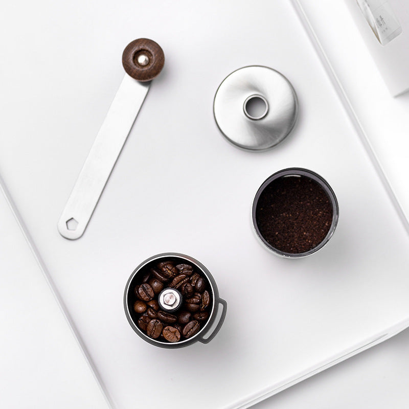 Stainless steel portable coffee grinder - Mercazul