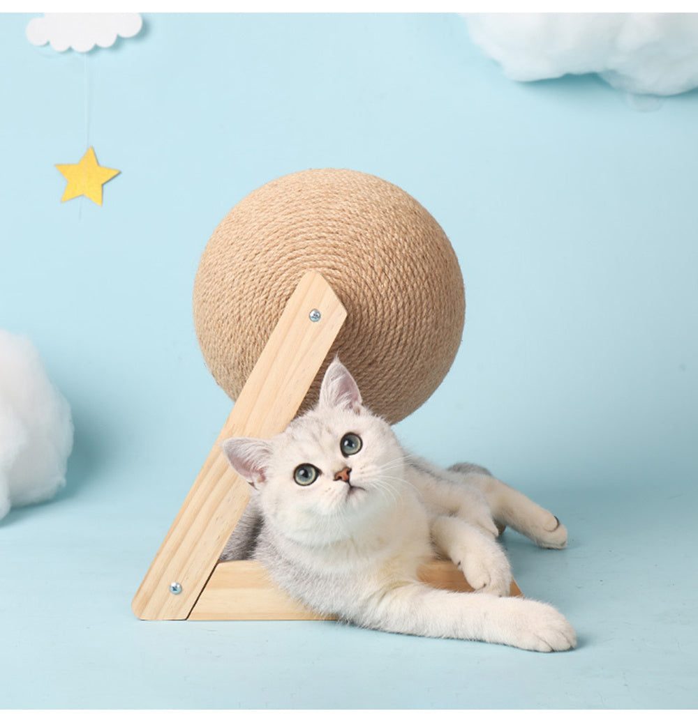 Sisal catching ball toy for cats - Mercazul