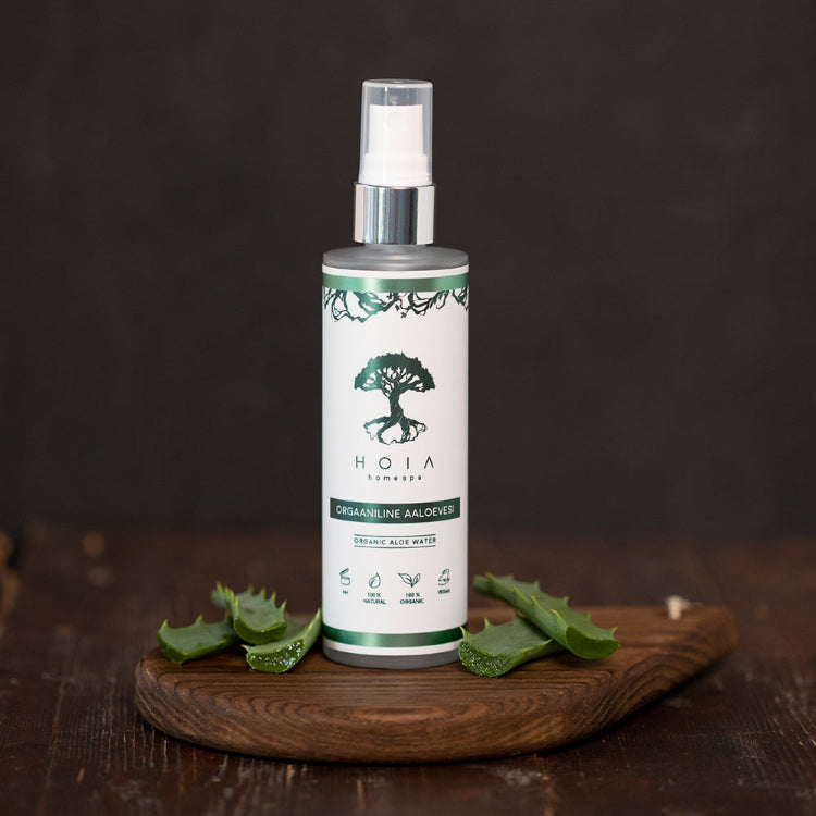 aloe water organic farming