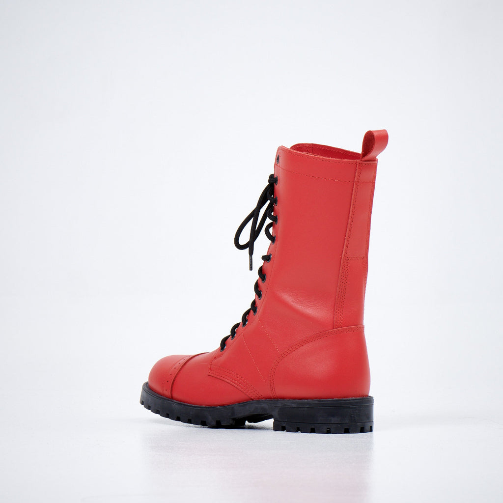 aviator leather boots