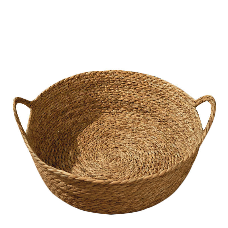 Handmad rattan fiber basket-nest for cats - Mercazul