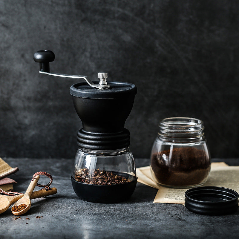 Portable glass coffee grinder - Mercazul