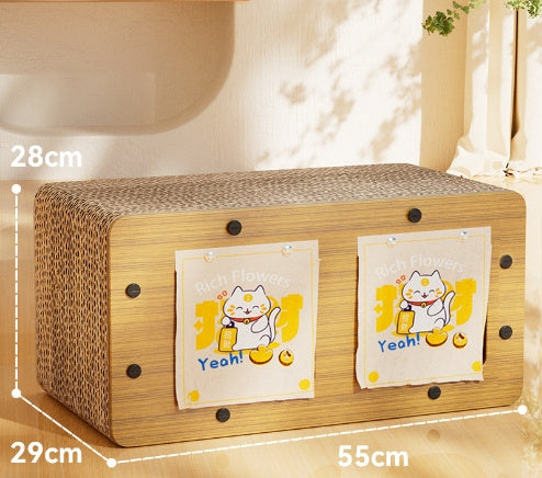 Sisal recliners, scratching boards & more, for cats - Mercazul