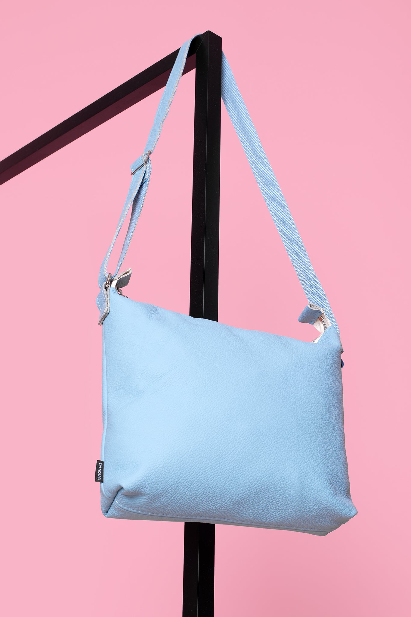 handmade blue bag